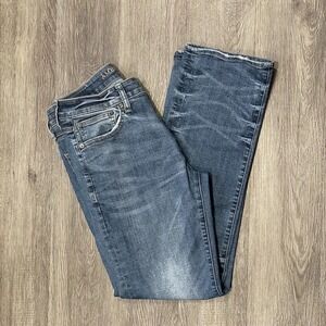 American Eagle Extreme Flex 4 Men's Jeans 31x32 Stretch Straight Leg Whiskered